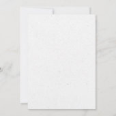 Virgo Maiden Zodiac Boho Birthday Flat Card (Rückseite)