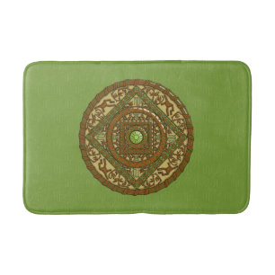 Virgo Mandala Bath Mat Badematte