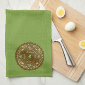 Virgo Mandala Handtuch (Viertel Falte)