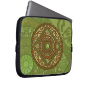 Virgo Mandala Laptop Case (Vorne Rechts)