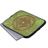 Virgo Mandala Laptop Case (Vorne Knopf)