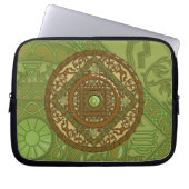 Virgo Mandala Laptop Case (Vorderseite)