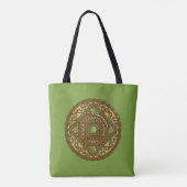 Virgo Mandala Mehrdruck-Tasche Tasche (Rückseite)