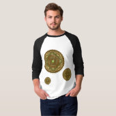 Virgo Mandala Men's Light Shirt (Vorne ganz)
