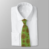 Virgo Mandala Men's Neck Tie Krawatte (Gebunden)
