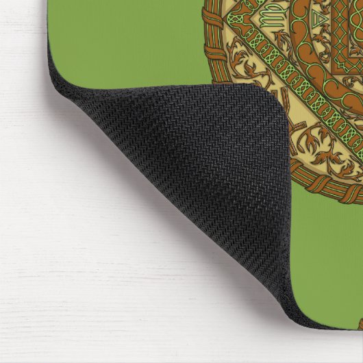 Virgo Mandala Mousepad (Ecke)