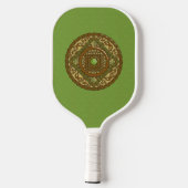 Virgo Mandala Pickleball Schläger (Rückseite)