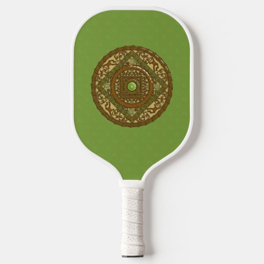 Virgo Mandala Pickleball Schläger (Vorderseite)