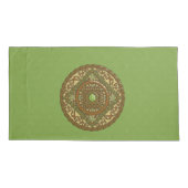 Virgo Mandala Pillowcase Kissenbezug (Rückseite)