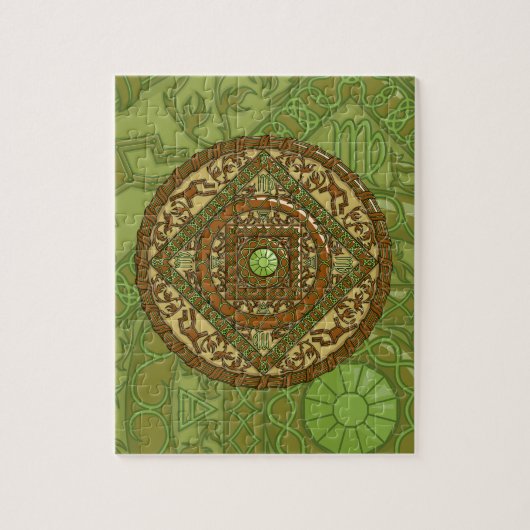 Virgo Mandala Puzzle (Vertikal)