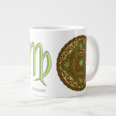 Virgo Mandala Spezielle Tasse (Vorderseite Rechts)