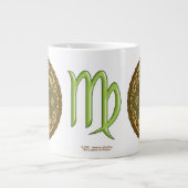Virgo Mandala Spezielle Tasse (Vorderseite)