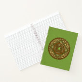 Virgo Mandala Spiral Notebook Notizbuch (Innenseite)