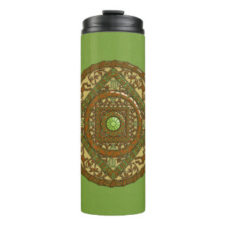 Virgo Mandala Thermal Tumbler Thermosbecher