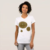 Virgo Mandala Women's Light Shirt (Vorne ganz)
