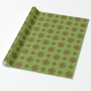 Virgo Mandala Wrapping Paper Geschenkpapier