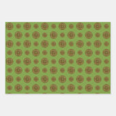 Virgo Mandala Wrapping Paper Set Geschenkpapier Set (Vorderseite)