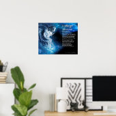 Virgo-Merkmale Poster (Heimbüro)