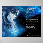 Virgo-Merkmale Poster (Vorne)