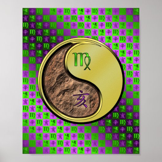 Virgo & Metal Boar Poster (Vorne)