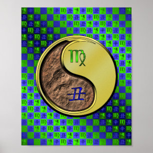 Virgo & Metal Ox Poster