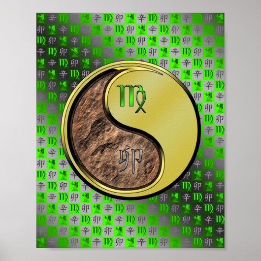 Virgo & Metal Rabbit Poster (Vorne)