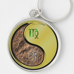 Virgo & Metal Rabbit Schlüsselanhänger