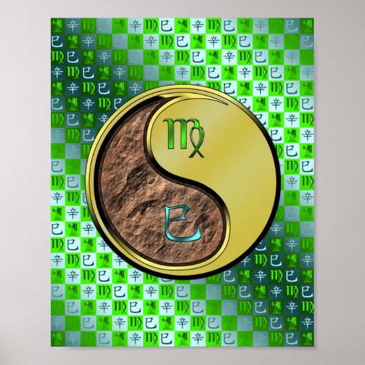 Virgo & Metal Snake Poster (Vorne)
