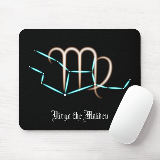 Virgo Mouse Pad Mousepad (Mit Mouse)