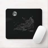 Virgo Mouse Pad Mousepad (Mit Mouse)