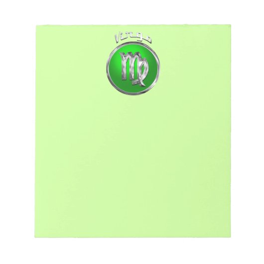 Virgo Notizblock (Vorderseite)