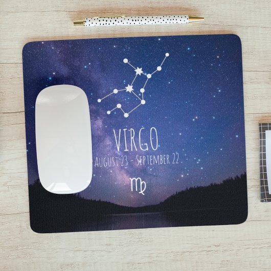 Virgo| Personalisiert Zodiac Constellation Mouse P Mousepad