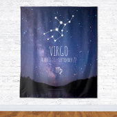 Virgo | Personalisierte Astrologie Wandteppich