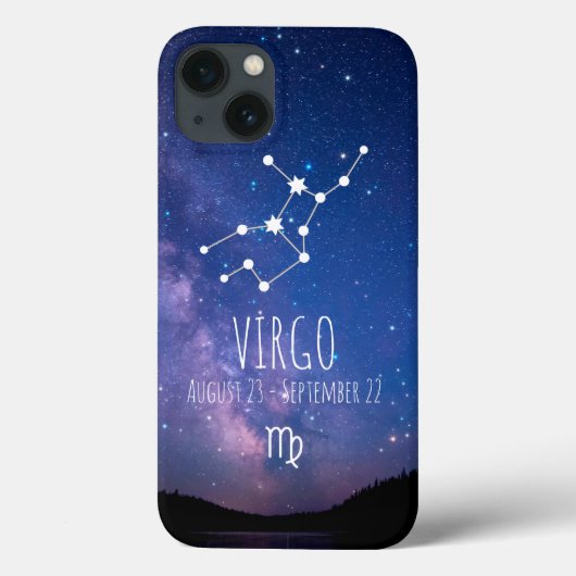 Virgo | Personalisierte Sternbilder Case-Mate iPhone Hülle (Rückseite)