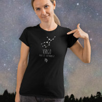Virgo | Personalisierter T - Shirt der Sternbilder