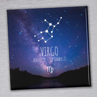 Virgo | Personalisiertes Sternbild Magnet