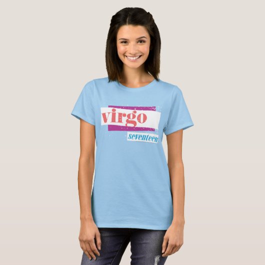 Virgo Pink T-Shirt (Vorne ganz)