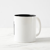 Virgo Pisces yang zodiac Paar Zweifarbige Tasse (VorderseiteRechts)