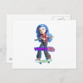 Virgo Postcard Postkarte (Vorne/Hinten)