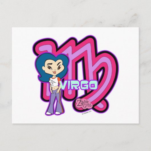 Virgo Postcard Postkarte (Vorderseite)