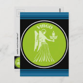 Virgo Postcard Postkarte (Vorne/Hinten)
