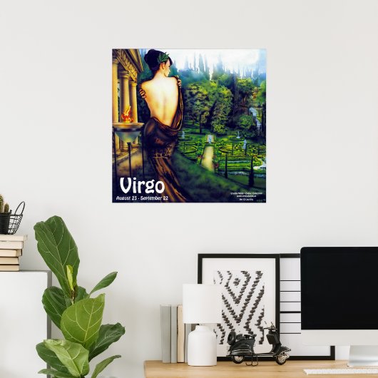 Virgo Poster (Heimbüro)
