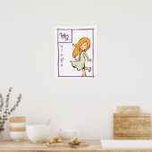 Virgo Poster (Küche)