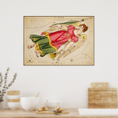 Virgo Poster (Küche)
