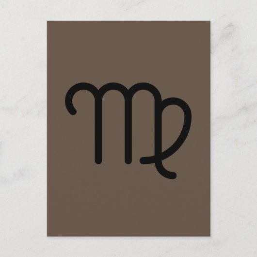Virgo Postkarte (Vorderseite)