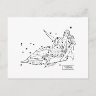 Virgo Postkarte