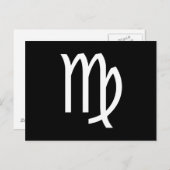 Virgo Postkarte (Vorne/Hinten)