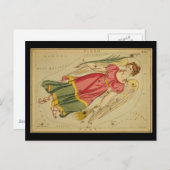 Virgo Postkarte (Vorne/Hinten)