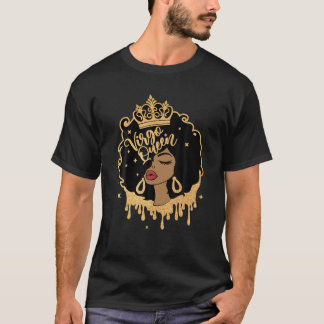 Virgo Queen | Afro Queen | Afrikanische Amerikaner T-Shirt