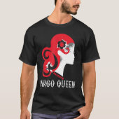 Virgo Queen Zodiac Sign Astrologie Happy Birthday T-Shirt (Vorderseite)